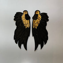  Black and Gold Angel wings