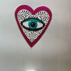 The Eye that sees all sequence applique