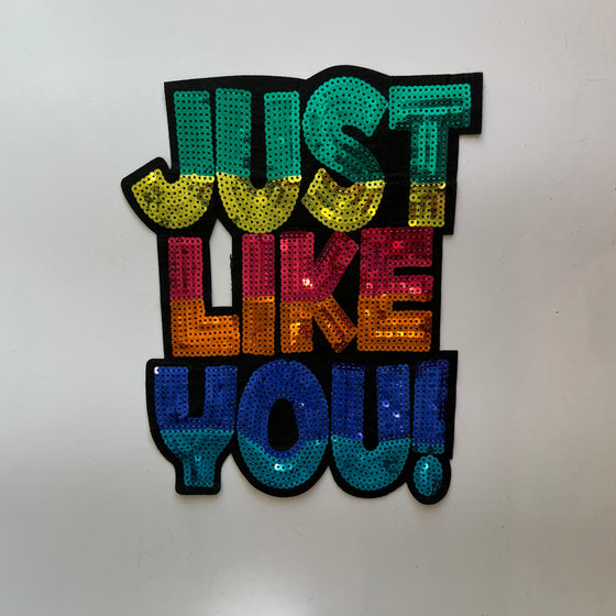 LGBTQ Just Like You patch