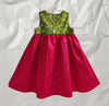 Molli Frock Green, Pink and Blue Combo no 6