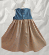 Molli Frock Blue and Redish combo no12 - limited edition